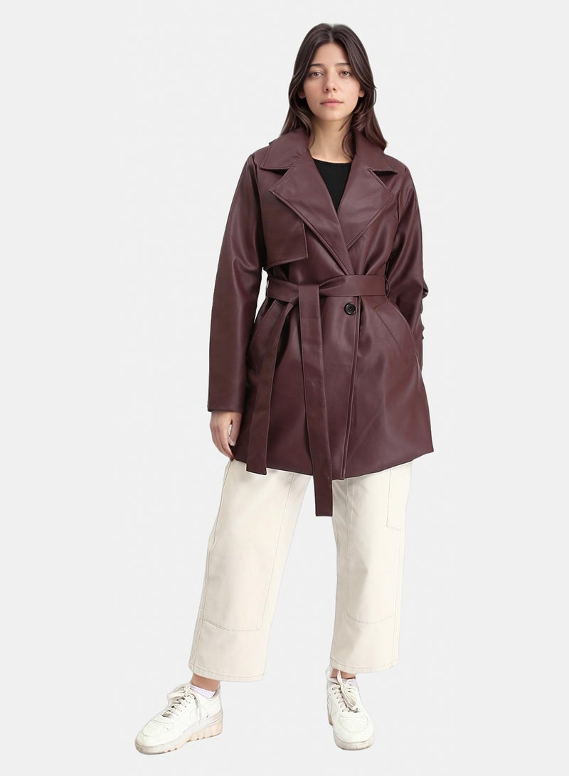 Ravin Women Belted Coat - Image 5